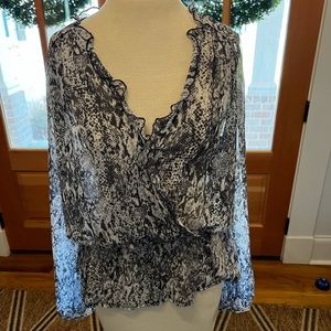 Guess Snakeskin print shirt